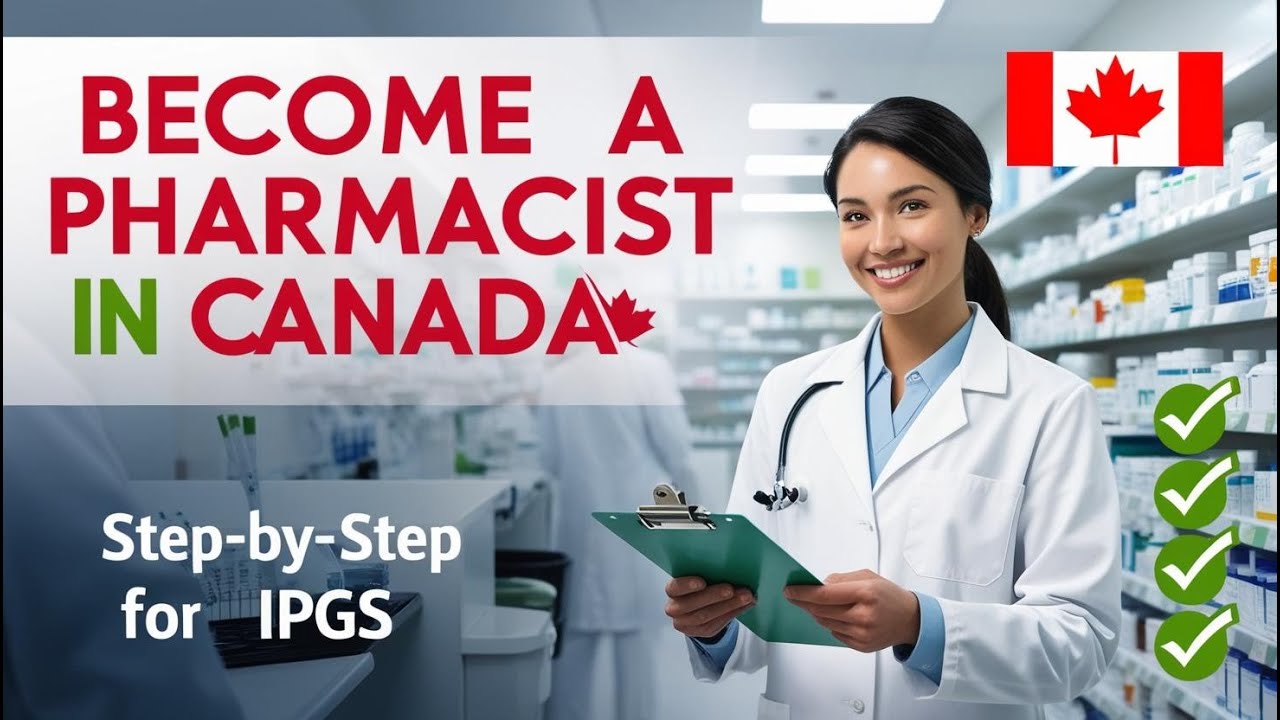How to Become a Licensed Pharmacist in Canada | PEBC Exam Guide for International Graduates