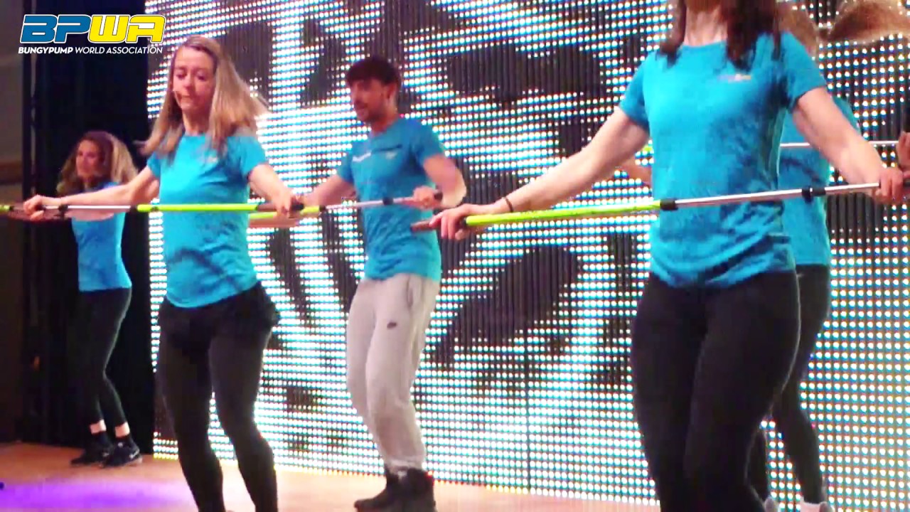 Vidéo Bungy Pump Fitness salon Body Fitness Paris 2017