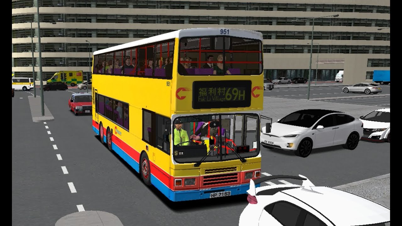 [9XX Test] OMSI 2 CTB Volvo Olympian #951 (HP 7153) @ Cherryland V5@ Rt. 69H