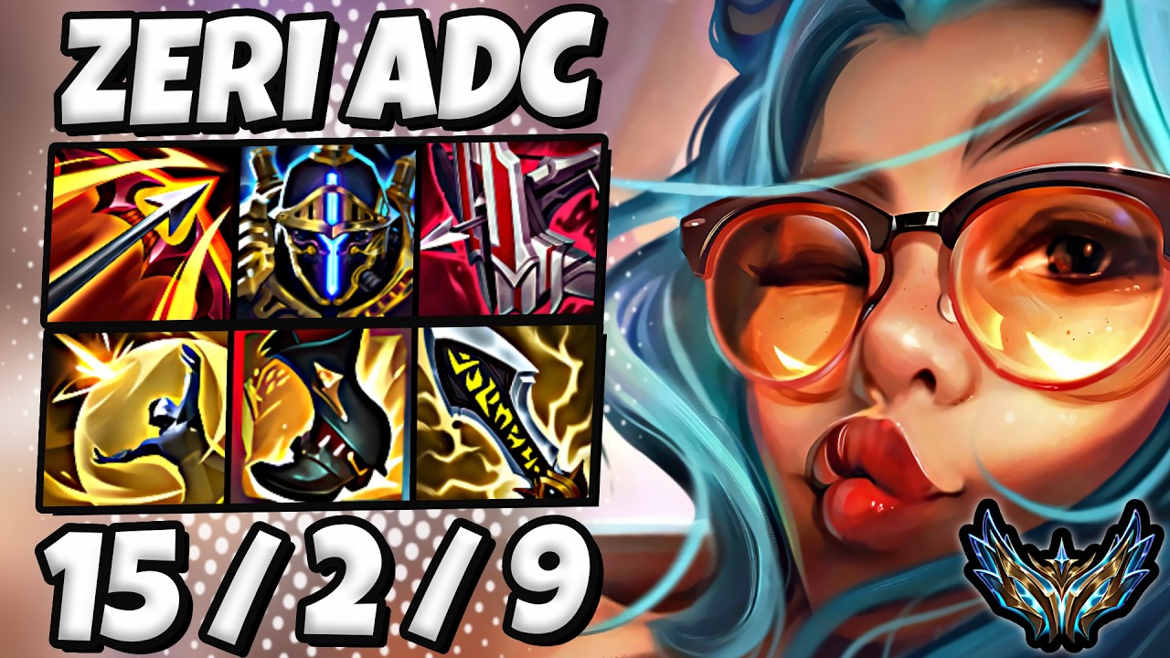 Zeri vs Kai'Sa [ ADC ] Korea Challenger 1398 LP | Patch 25.20 ✅