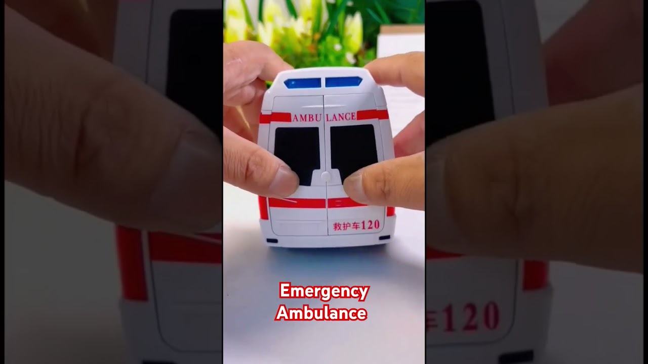 Emergency Ambulance Van #diecast #shorts #ambulance #automobile