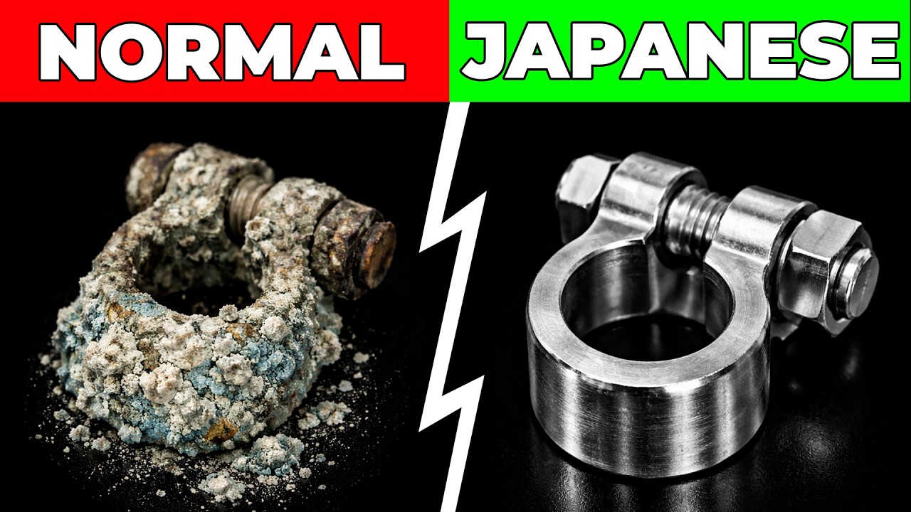 This 2-Minute Japanese Trick DOUBLES Your Car Battery Life