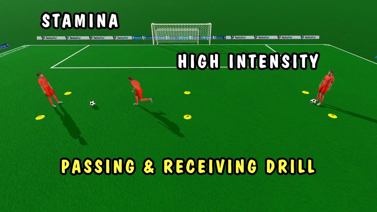 ⚽DYNAMIC INTENSIVE PASSING & RECEIVING DRILL ⚽ (ZWRC3P)