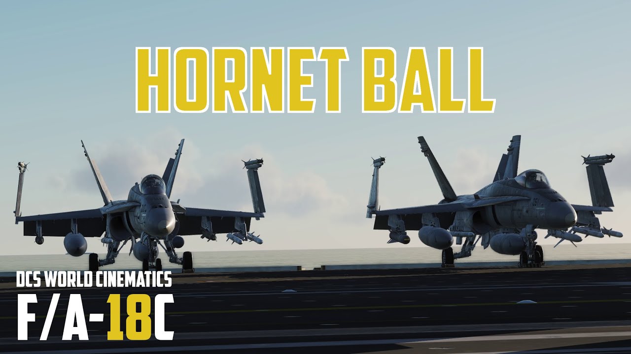 DCS WORLD - HORNET BALL