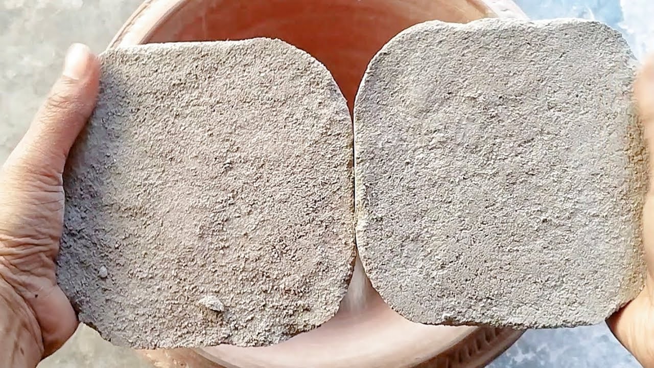 😌DUSTY 🌪️ SANDCEMENT 🩶DRY 🌬️ CLAYPOT CRUMBLING 🤤😇