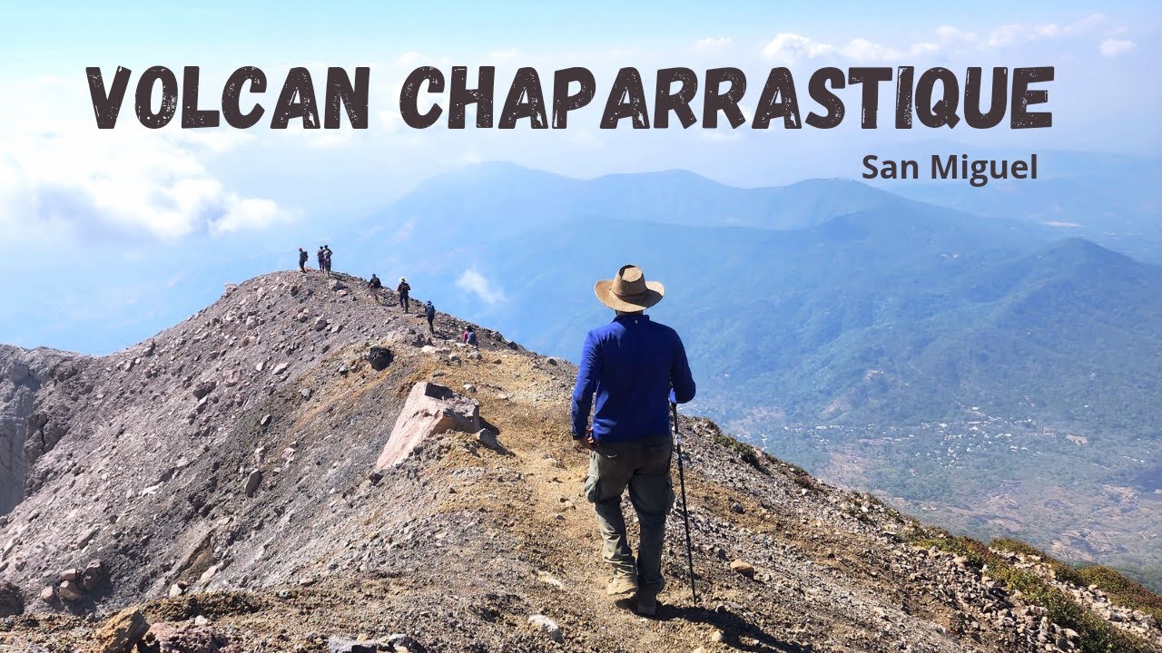 Volcán Chaparrastique, San Miguel, Senderismo ruta sur
