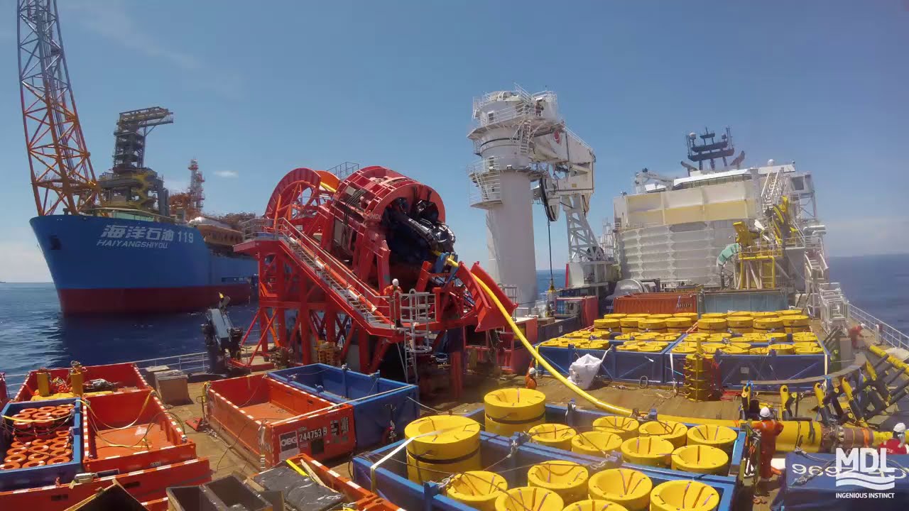 MDL Completes a SURF Lay Project Offshore China