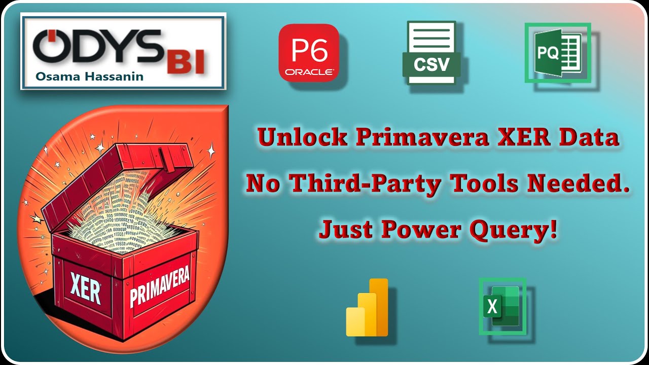 05.1-Automate Power BI and Excel Reports by using PRIMAVERA XER file and Power Query - XER reader