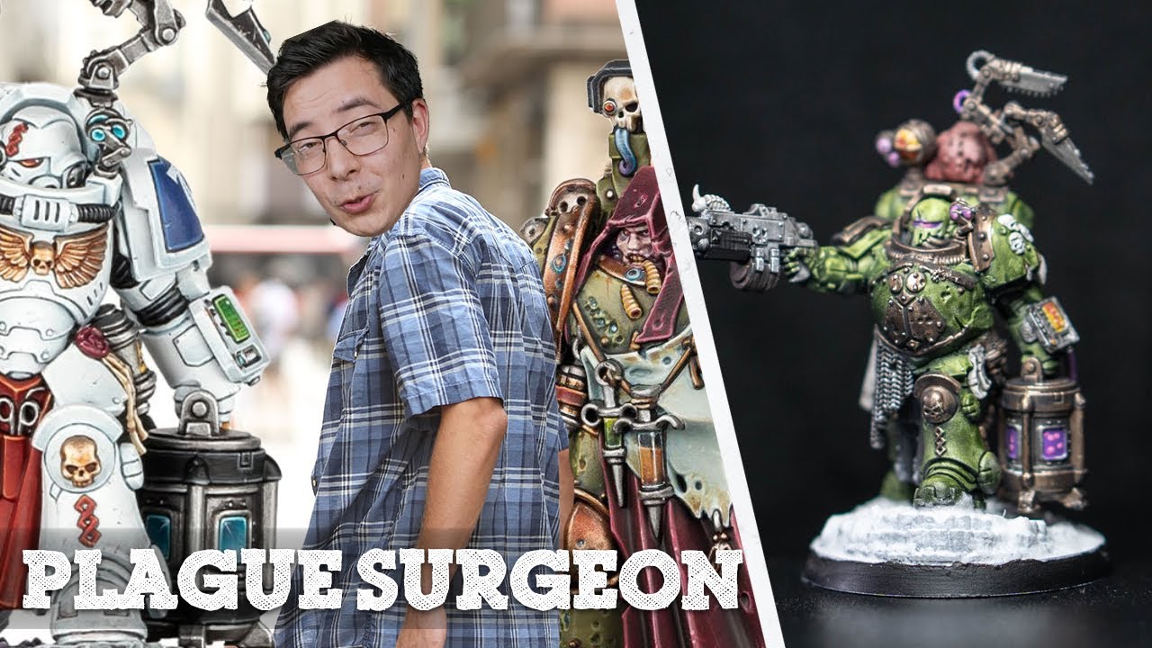 Apothecary Bioligis Fell To Nurgle's Corruption - Plague Surgeon Conversion/Kitbash