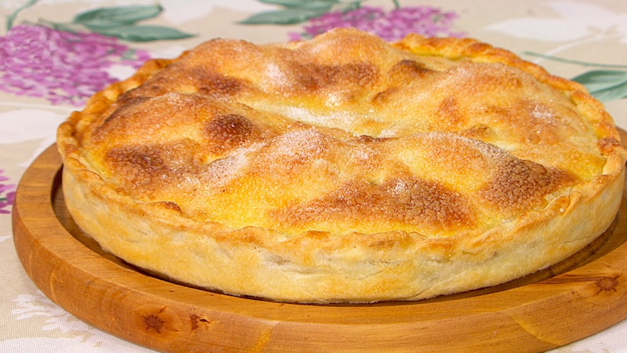 Pascualina con masa hojaldrada