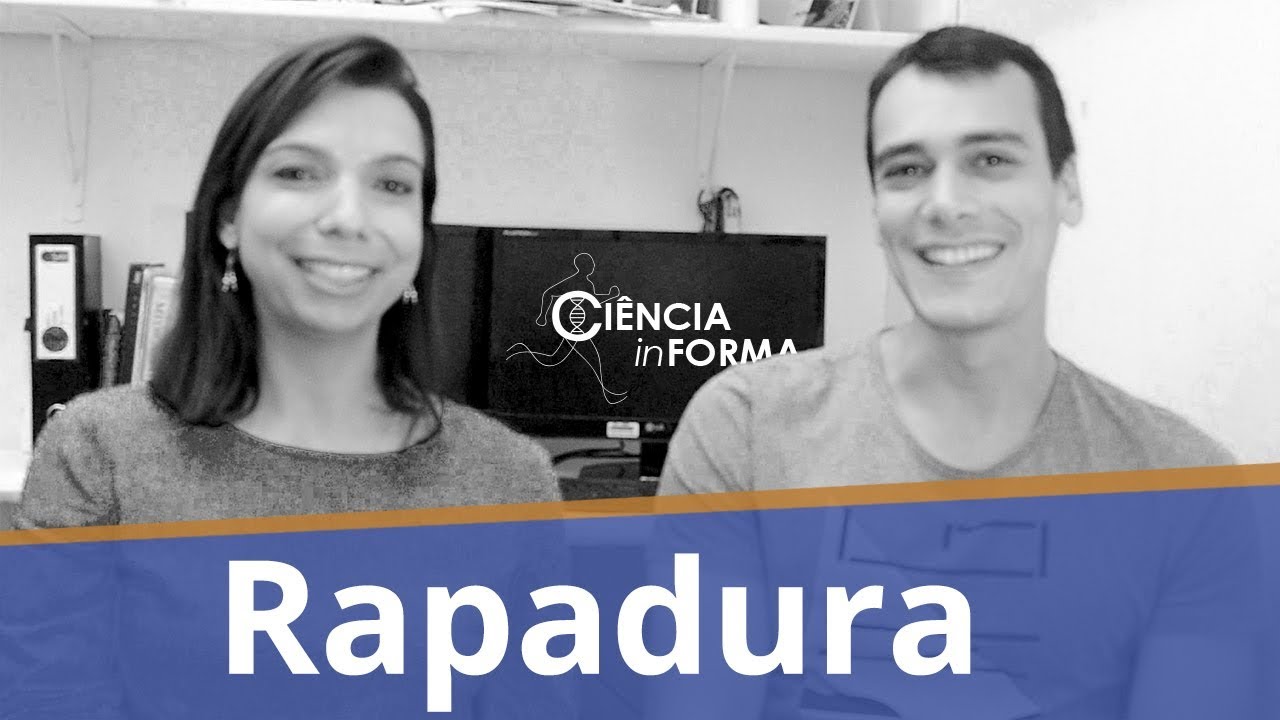 Rapadura em treinos longos.