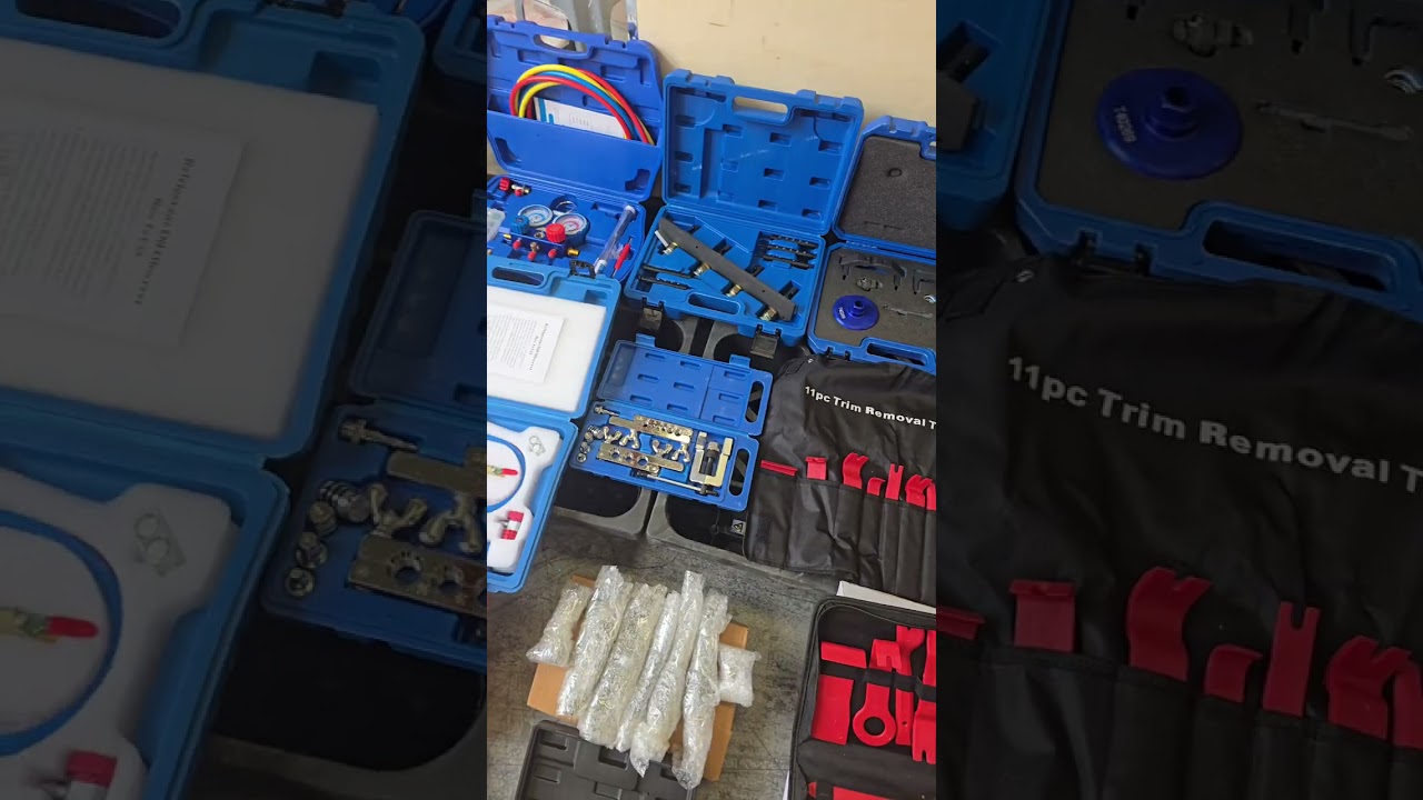 timing tools car garages workshops Automotive repair AC kit injector removal tool flairng tool 