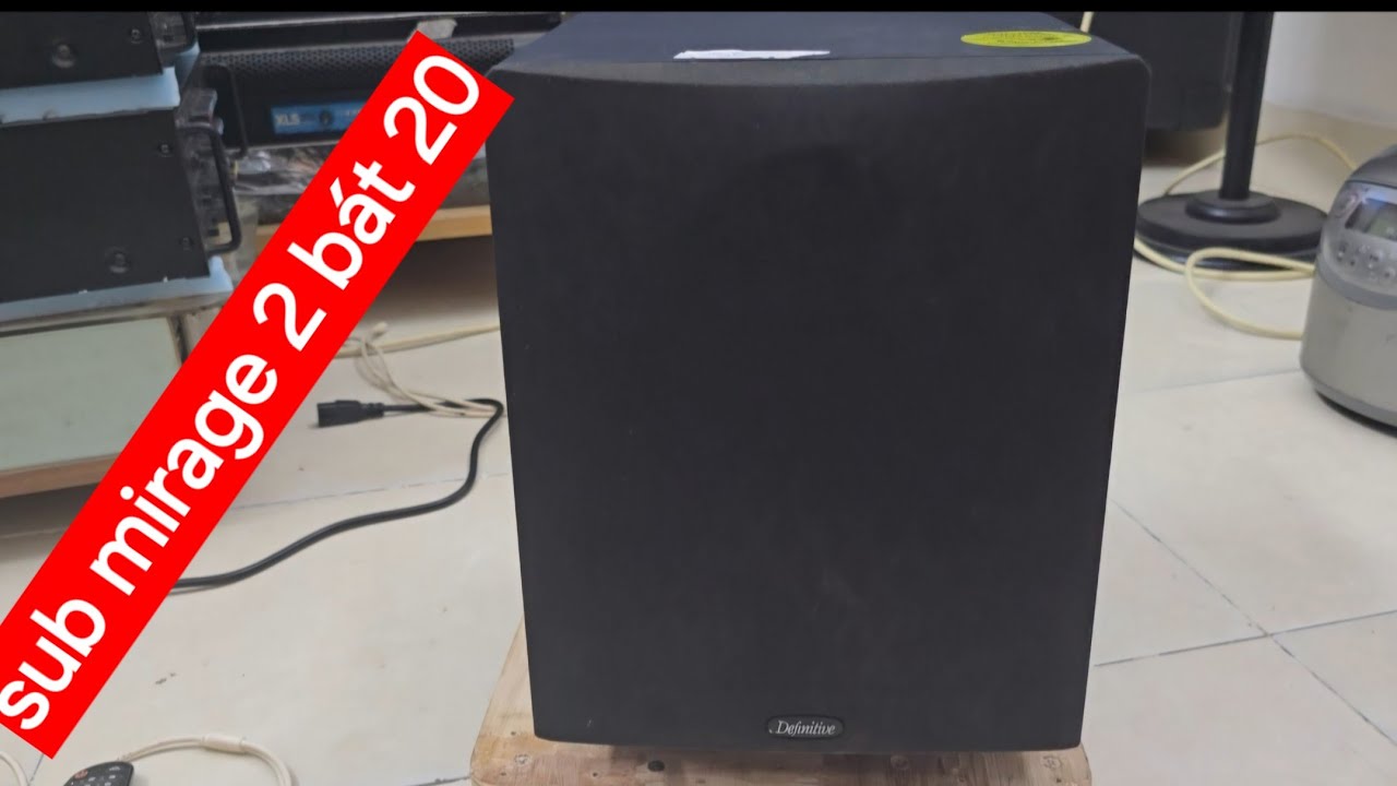 sub Definitive Technology ProSub 800  hãng mỹ .thùng 2 bát 20 cm công xuất 375 w. lh 0383047222