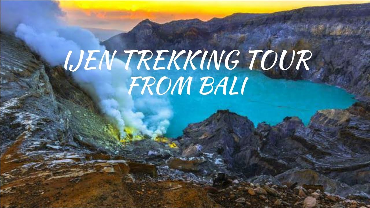 IJEN TREKKING FROM BALI #ijentour #ijensunrisetrekking #bluefire