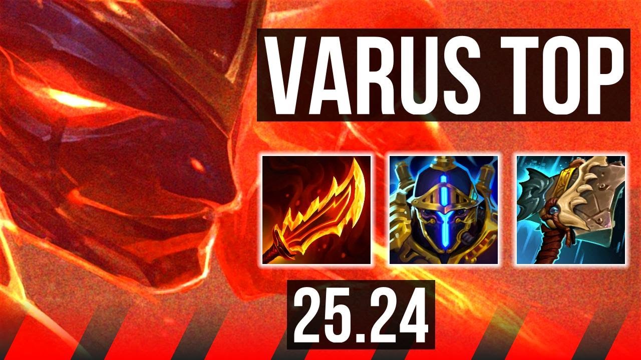 VARUS vs DARIUS (TOP) | KR Master | 25.24