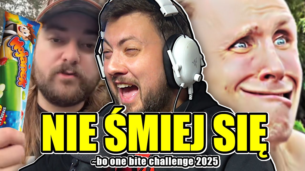 🤪 ŚMIEJESZ SIĘ = ONE BITE CHALLENGE 2025!