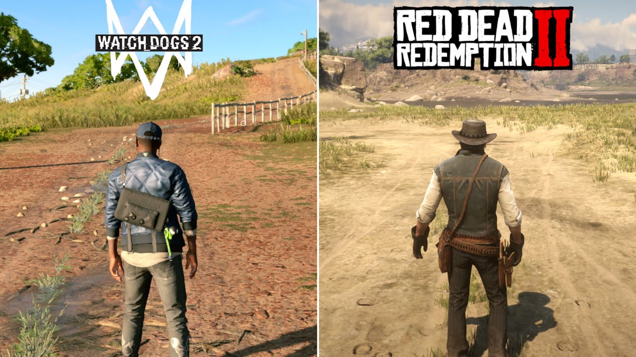 RDR 2 vs Watch Dogs 2 _ Which one is Better?
