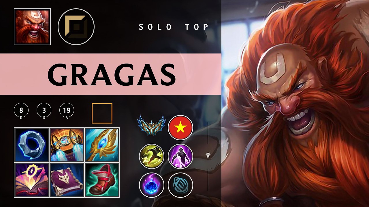 Gragas Top vs Gangplank - VN Challenger Patch 26.03