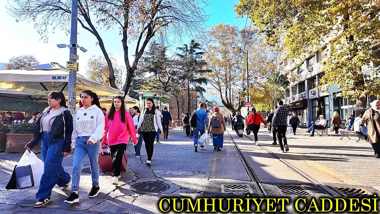 Bursa Cumhuriyet Caddesi Yürüyüş Turu | Zafer Plaza’ya Keyifli Bir Gezi