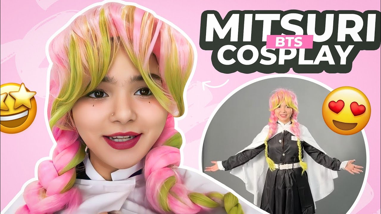 I became Mitsuri for a day Vlog | Cosplay BTS