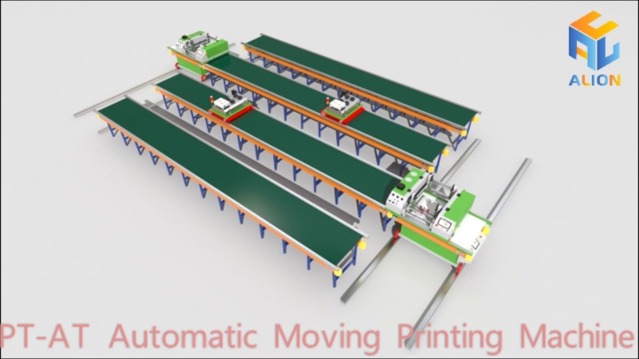Automatic Screen Printing Machine on Table
