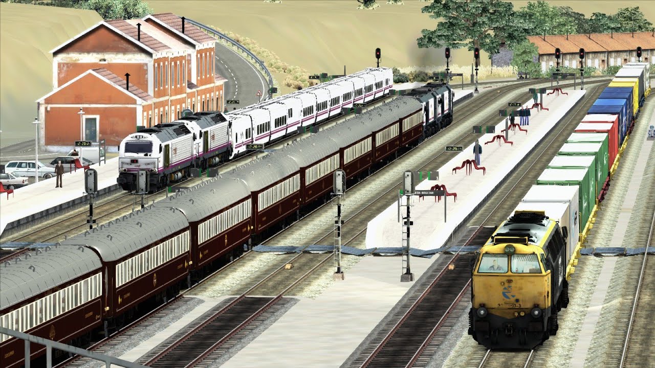Train Simulator Classic: Astimano. Ruta: Linares Baeza - Ruta del Aceite.