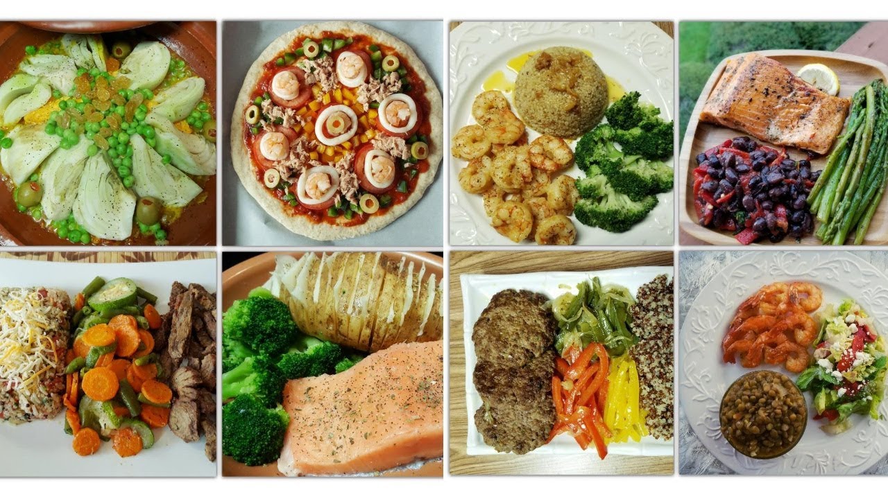 سلسلة وجبات نور : اسبوعين وجبات غداء صحية بين 400-500 سعرة/Two Weeks Healthy Lunches Ideas