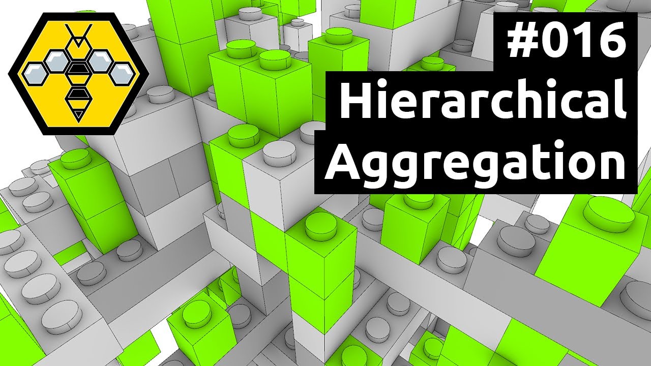 Wasp for Grasshopper #101 - Tutorial #016: Hierarchical Aggregation with Lego™ Bricks
