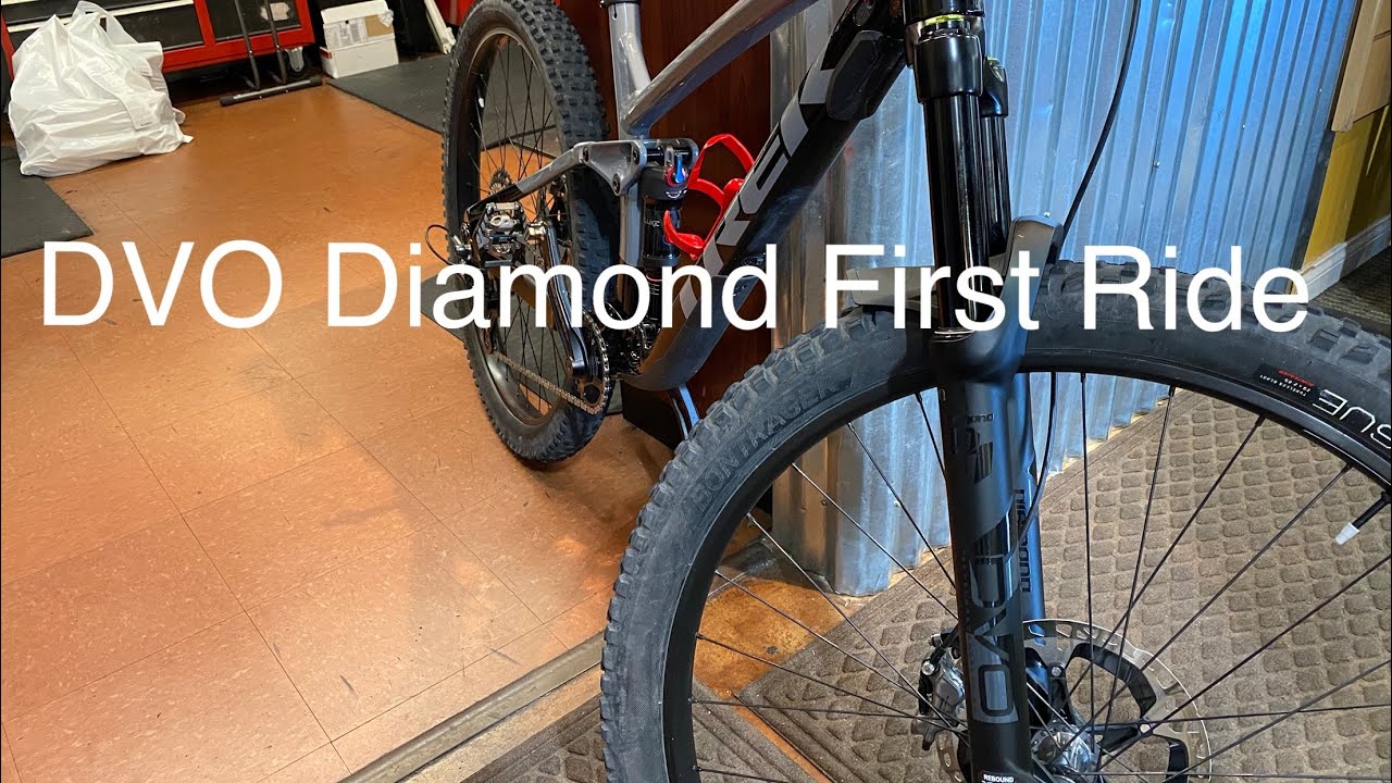 First Ride On DVO Diamond Boost D1 - 2020 Trek Fuel Ex5 - Las Vegas Cottonwood Mountain Bike Trails