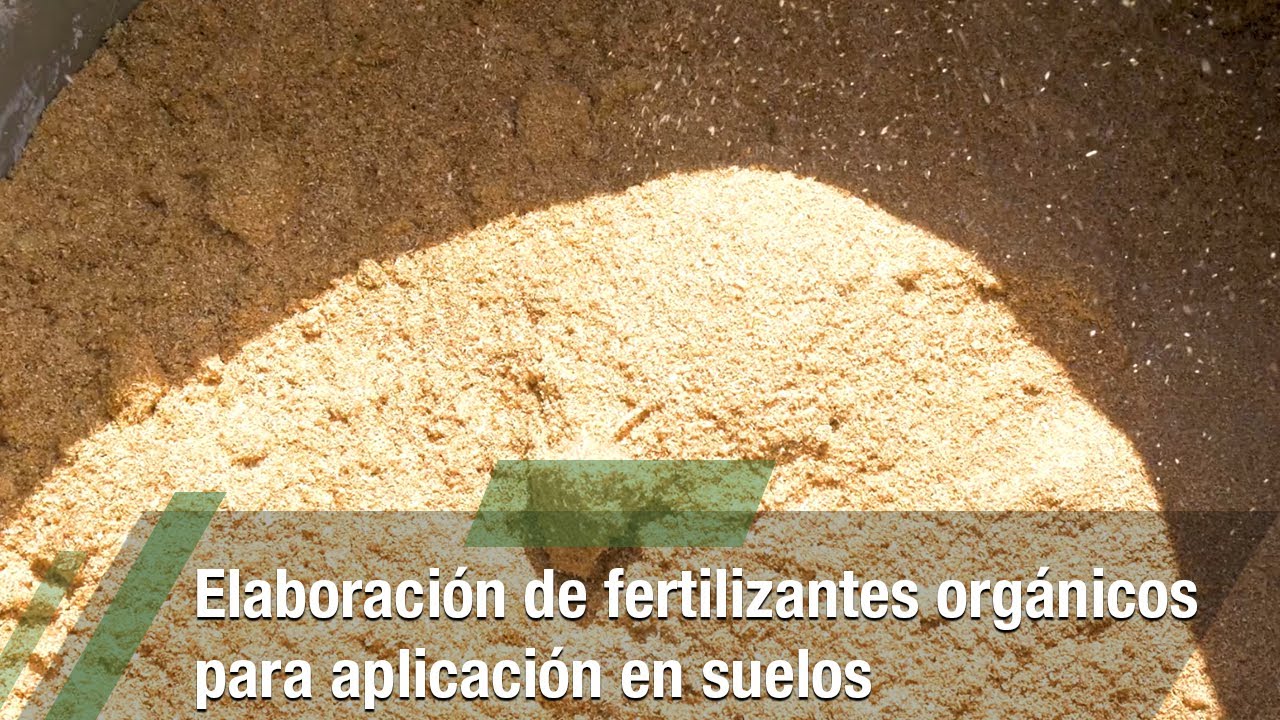 Elaboración de fertilizantes orgánicos para suelos- TvAgro por Juan Gonzalo Angel Restrepo