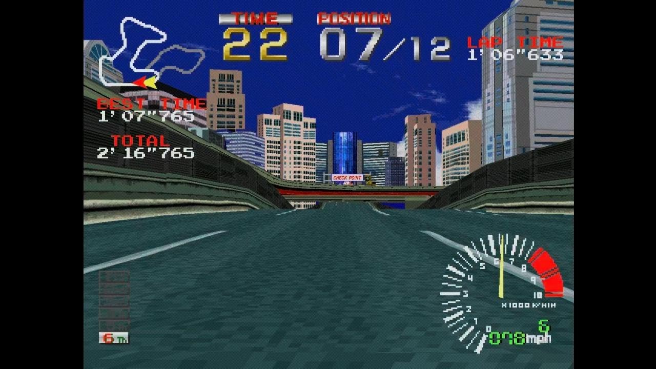 RIDGE RACER(PS1 Classic) gameplay on PS5