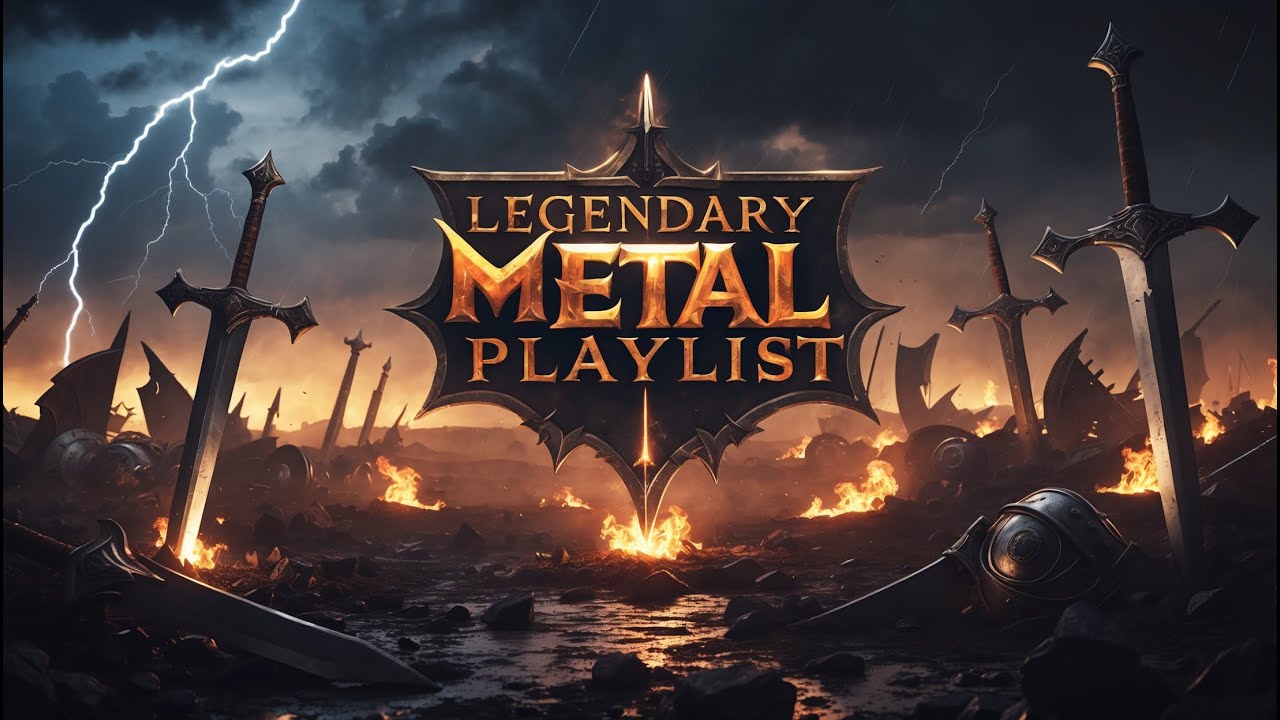 LEGENDARY METAL PLAYLIST ⚔️  Epic Power & Glory Metal  Full Instrumental Journey