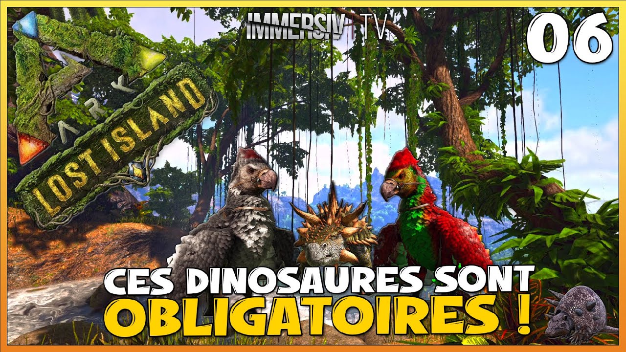 ARK LOST ISLAND FR | CES DINOSAURES SONT OBLIGATOIRES | EP.06