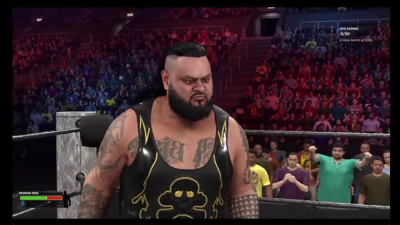 waiting for #wwe smackdown grinding out #wwe2k26 myfaction and the island for VC and MFP