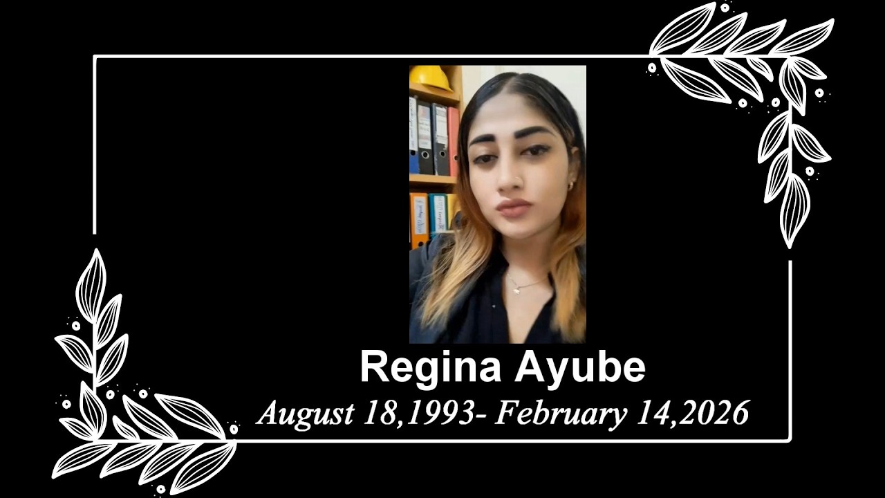 Объявление о смерти - Регина Аюбе