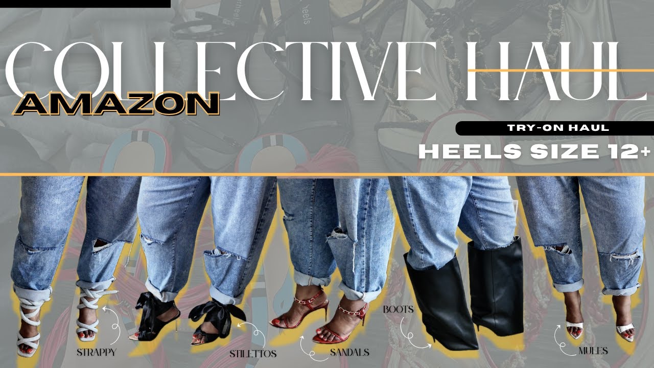 Amazon Heels Haul: Size 12+ {Big Foot Baddies Unite!} | The Maisoned Edit #amazon #haul #shoes