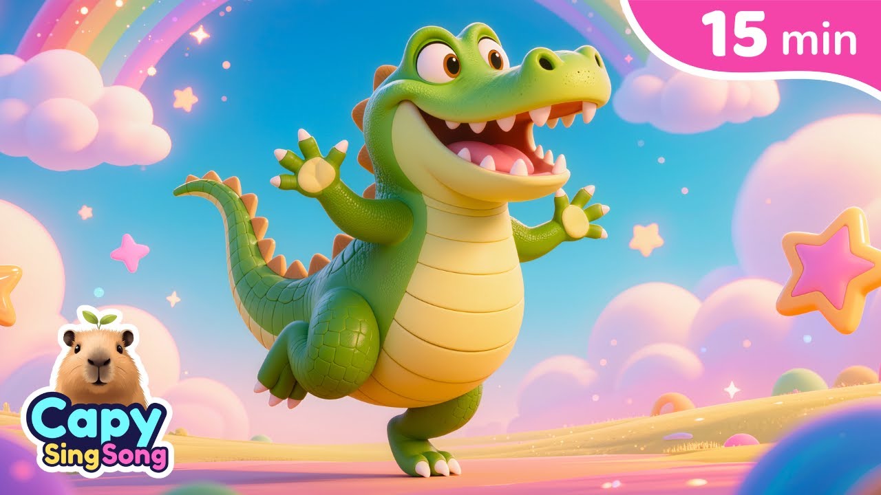 See You Later Alligator (Fun Version) + More Nursery Rhymes for Kids | Dubi Dubi Dum Dum