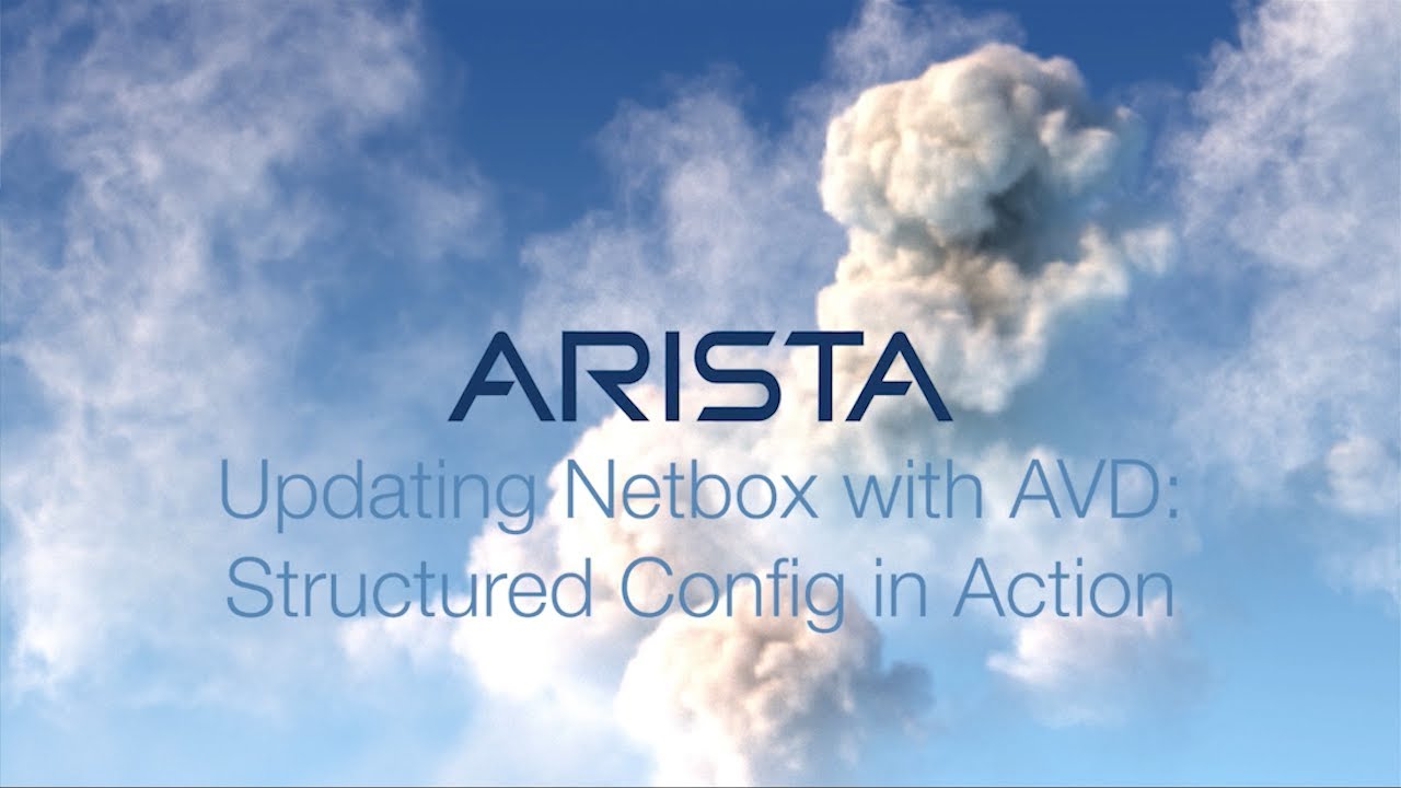 Updating Netbox with AVD: Structured Config in Action