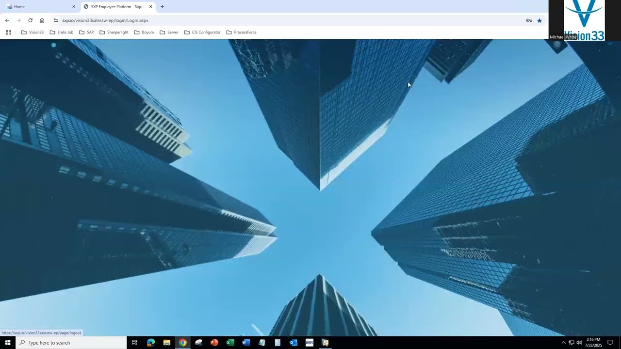 How to create and publish a PivotTable report into the Vision33 SXP.Portal