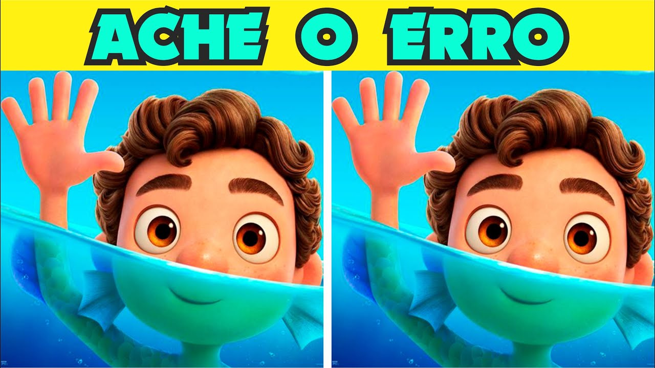Encontre os 7 erros no Luca | Jogo Dos 7 Erros Luca Paguro | Mega Quiz