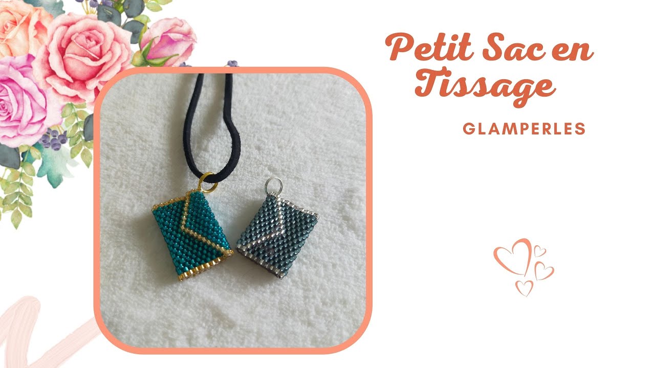 🦋 Petit sac en tissage🦋