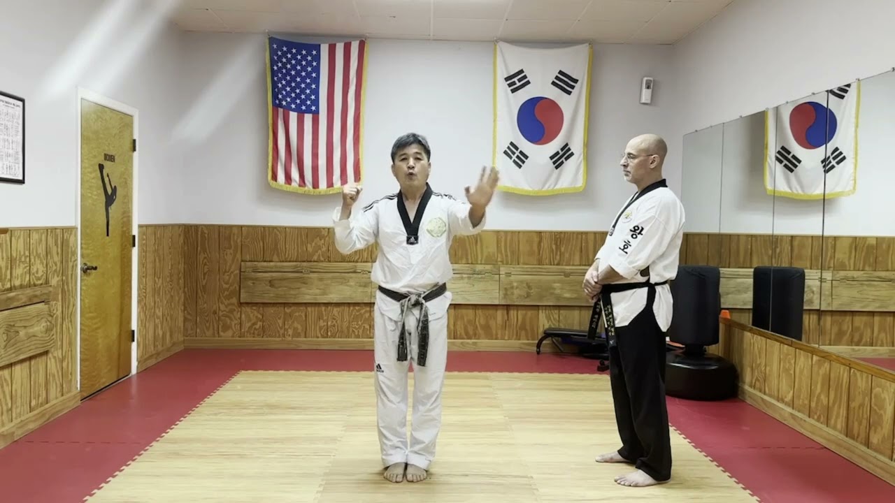 Taeguek 7 Jang & Ilyeo Poomsae Bojumuk Korye Tongmil-e application