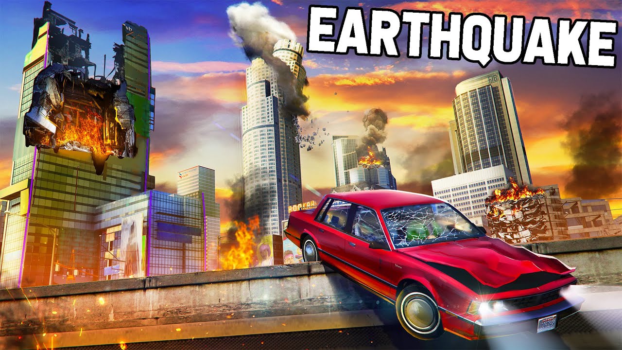 Forcing Players To Survive EARTHQUAKES IN GTA RP