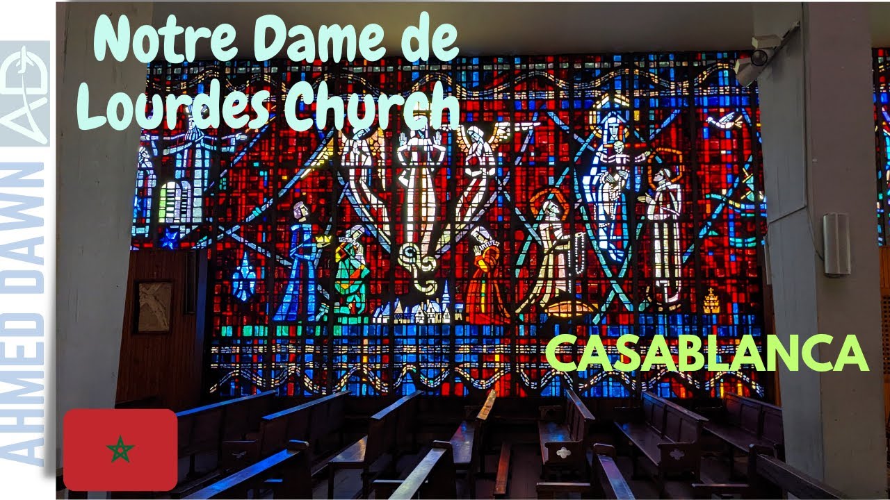 Notre Dame de Lourdes Church Casablanca | Amazing Interior Design (Must-See Place)