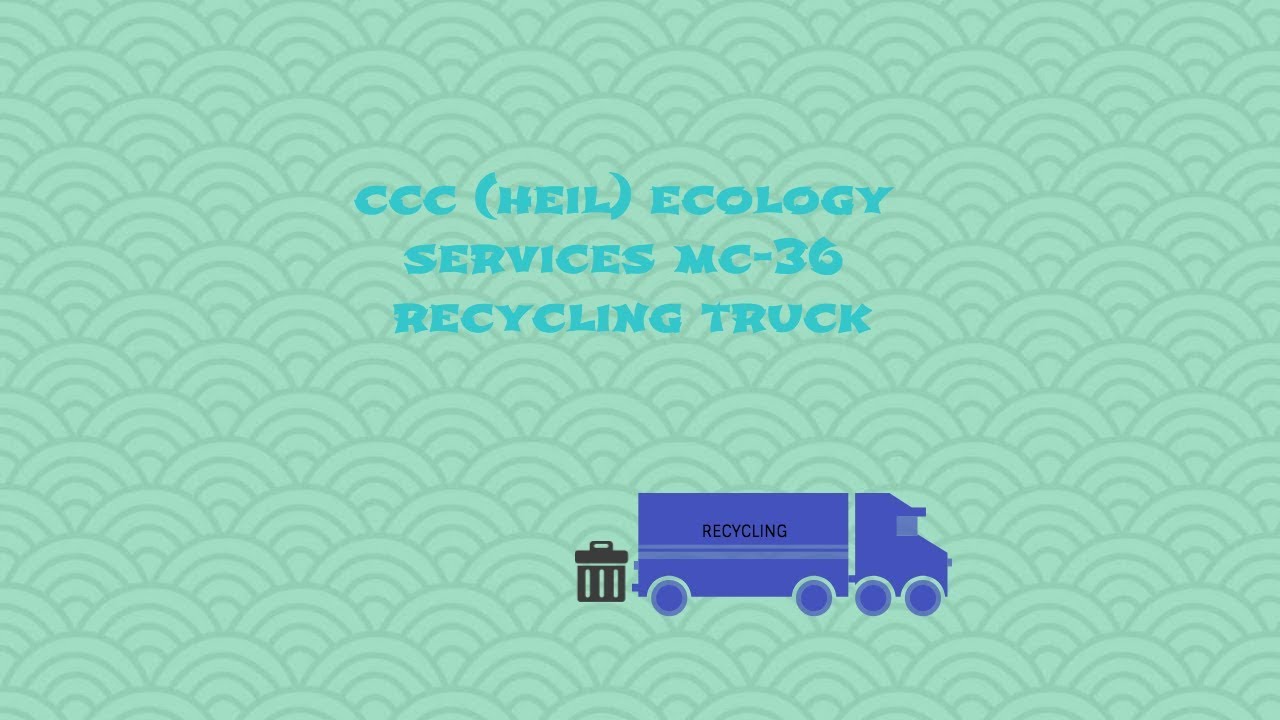 CCC (Heil) Ecology Services MC-36 Recycling Truck