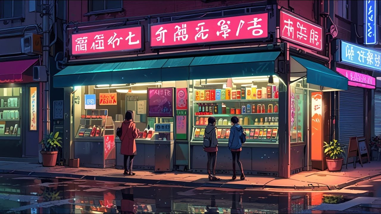 Lofi Rain Sounds 🌧️📚 | Instrumental Beats to Help You Focus