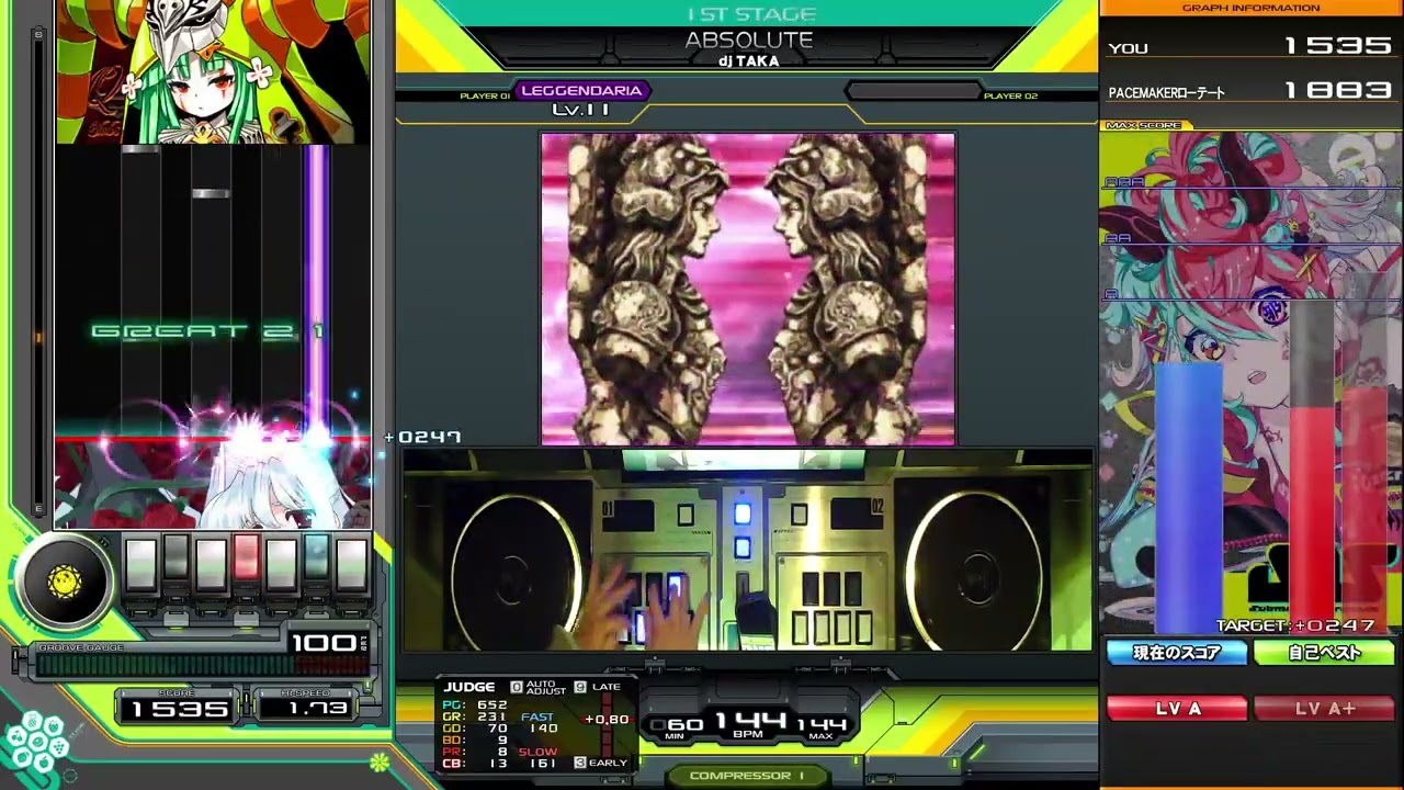 【beatmania IIDX】ABSOLUTE / dj TAKA  SPL正規AA