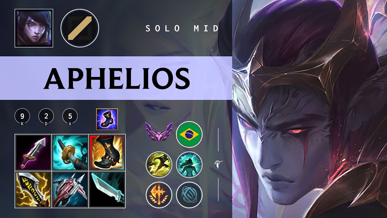 Aphelios Mid vs Lux - BR Master Patch 26.04