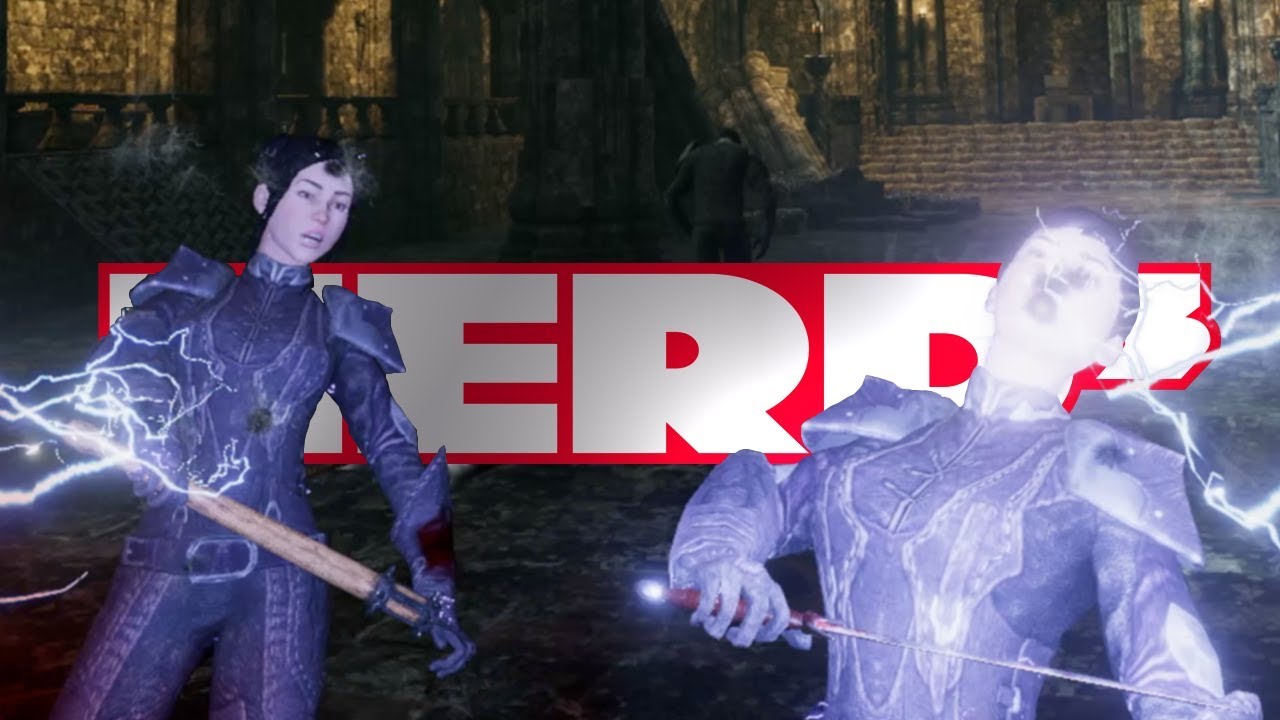 Nerd³ Electrocutes a Guy - Blade and Sorcery