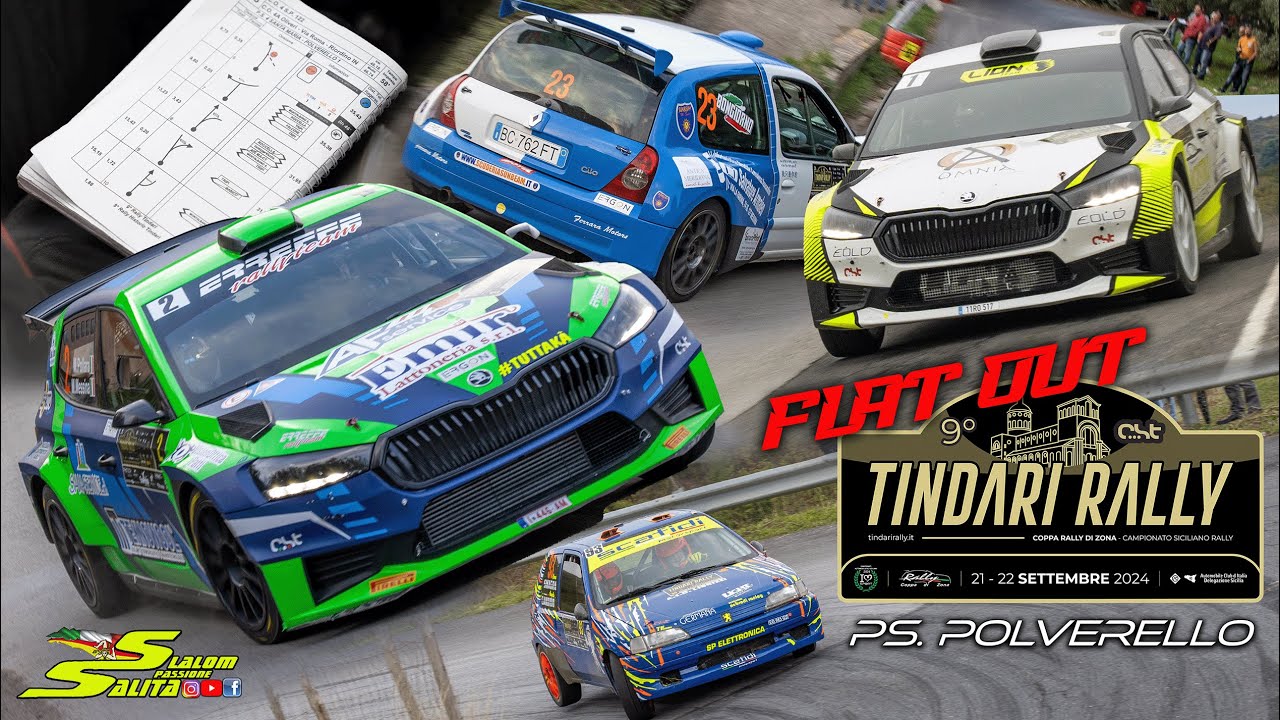TINDARI RALLY 2024 // FLAT OUT & MAXIMUM ATTACK // PS. POLVERELLO